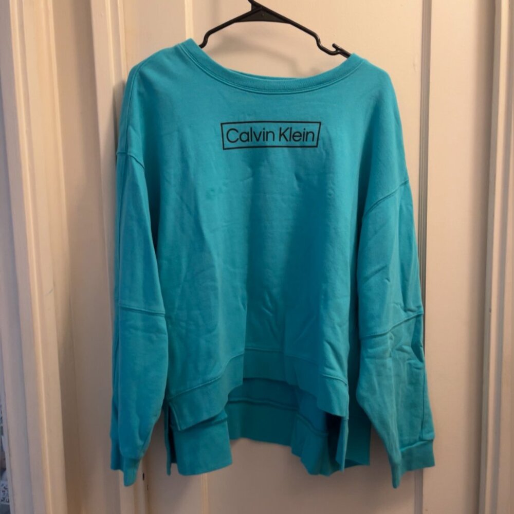 Blue Calvin Klein Crewneck